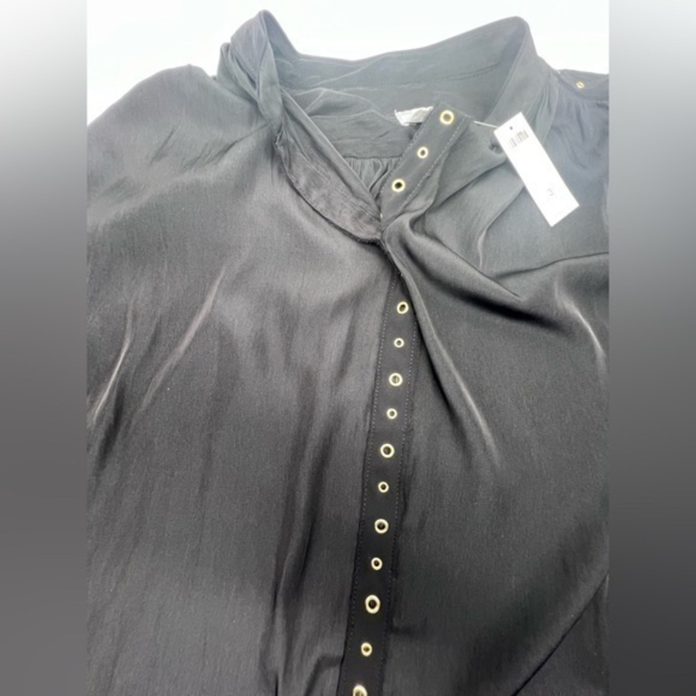 Chico’s black womens flowy top NWT size 16/18